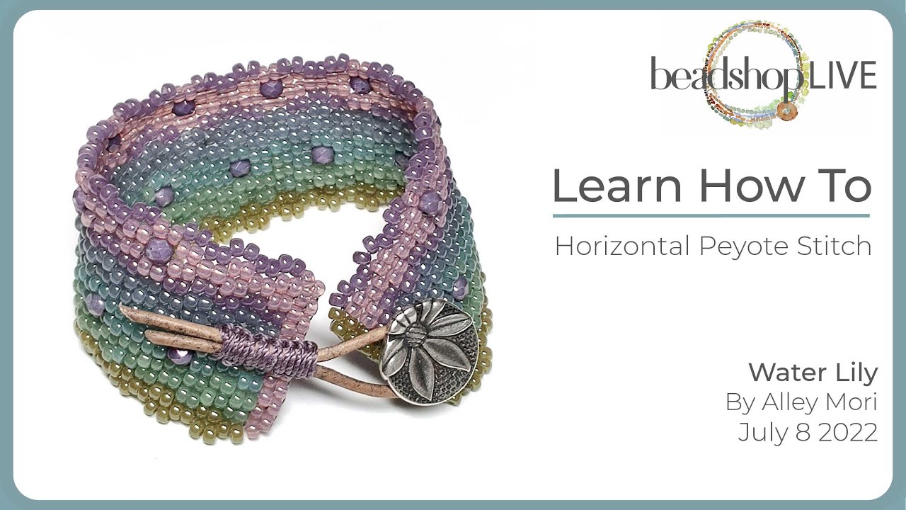 Free Tip Friday: Horizontal Peyote Stitch Bracelet