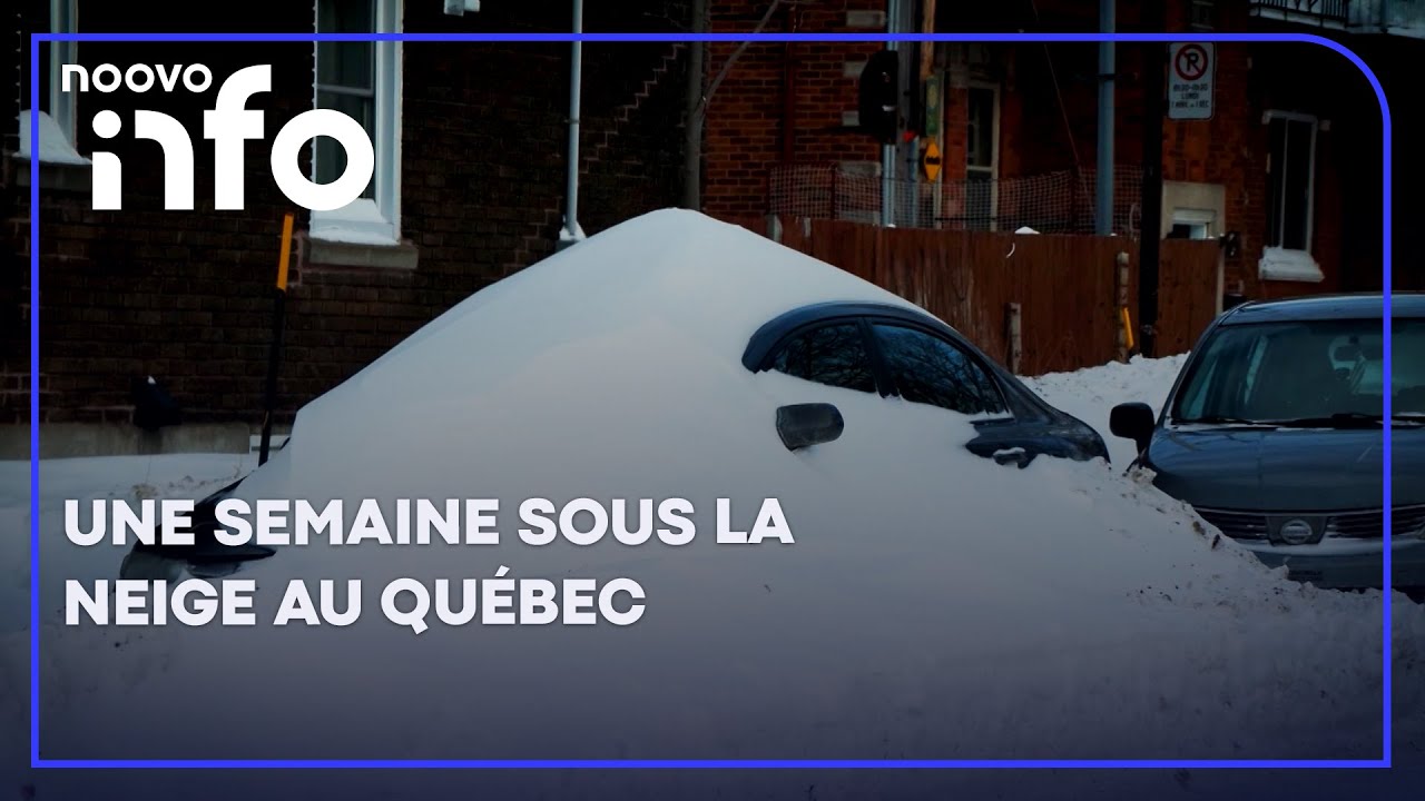 Tempêtes et blizzard: une semaine sous la neige au Québec