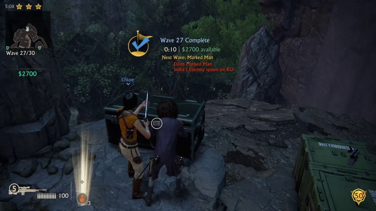Stage 6: Remnants - SOLO 3 Stars (Crushing) - Uncharted 4 Survival
