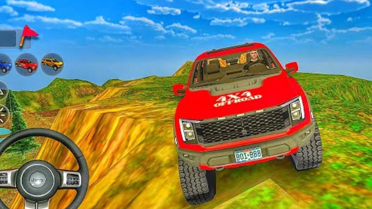 Jeep Driving 4x4 - Jeep Game | Jeep Game 3D Gameplay - Jeep Driving Game | Gadi Wala Game part 3