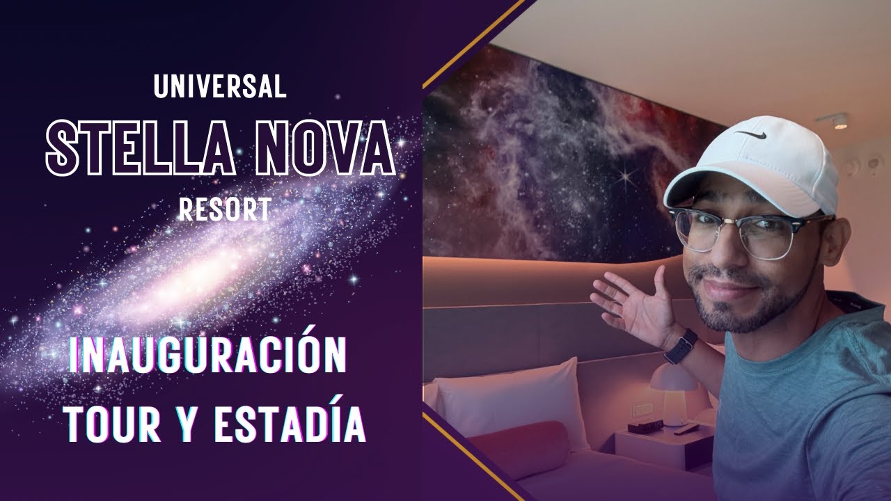 Experiencia en Stella Nova Resort | El resort MÁS NUEVO de Universal Orlando, Tour, coctelería y más