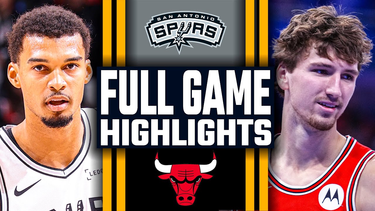 San Antonio Spurs vs Chicago Bulls - FULL GAME HIGHLIGHTS | November 10, 2025 NBA Season
