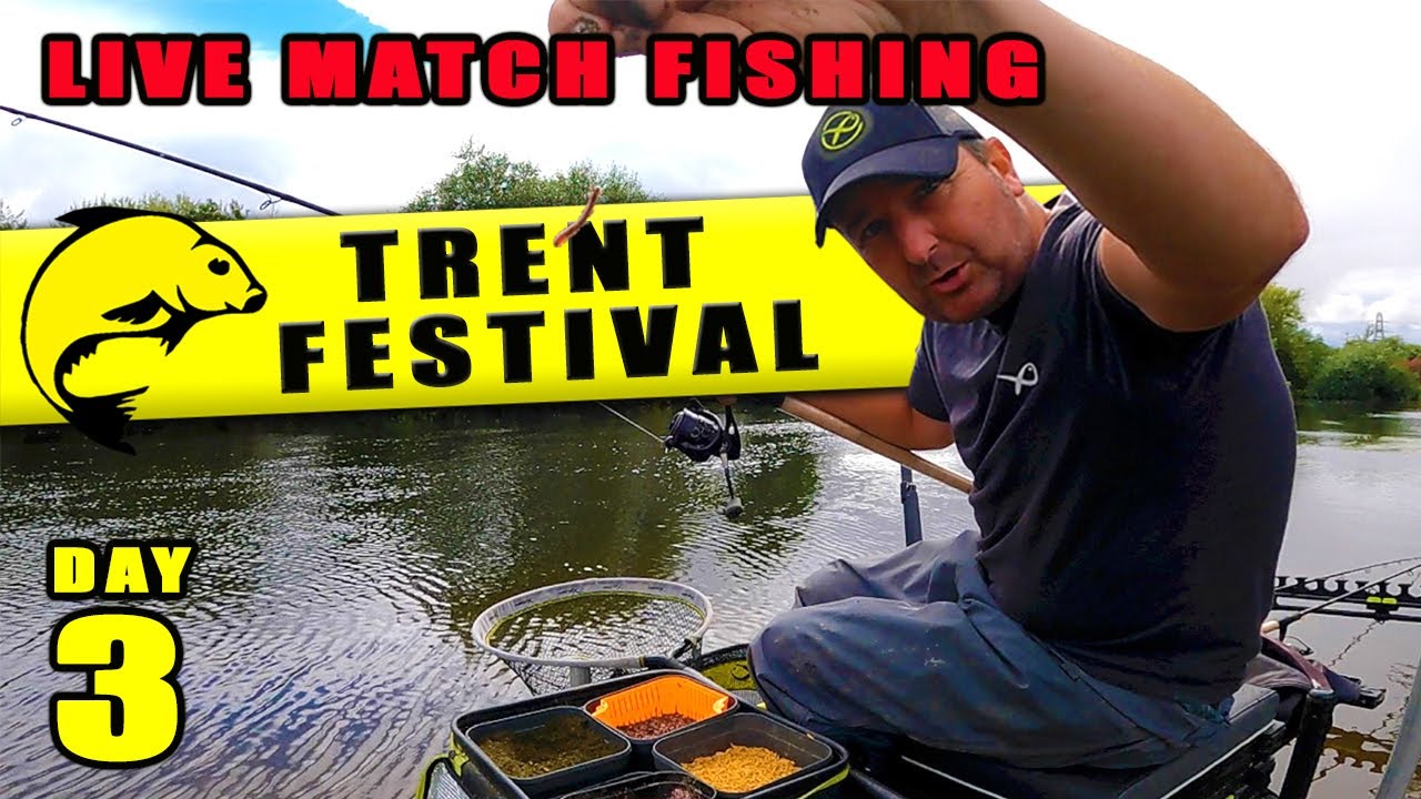 Фестиваль River Trent 2022 (день 3) | Фильм о рыбалке в прямом эфире