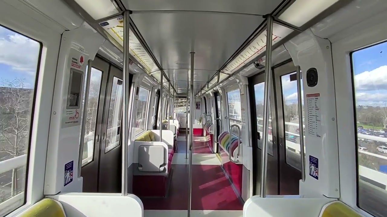 UM Matra VAL 206 05-18 entre Basso Cambo et Bellefontaine (Vue Intérieure)