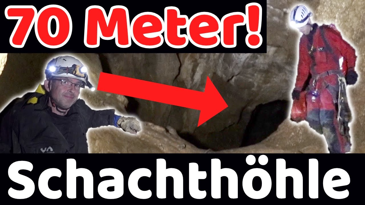 70m tiefe Schachthöhle😵 | Welch ein Abenteuer! | schwäbische Alb