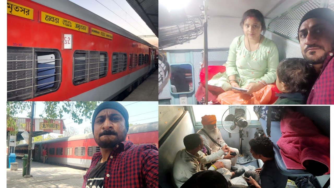 हावड़ा- अमृतसर मेल | Howrah - Amritsar Mail | Punjab mail | 13005 Train | Train Vlog
