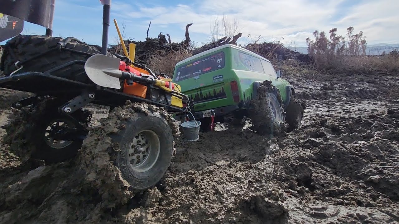 RC Crawler Redcat Gen8 V2 Scout ii Hauling Trailer #rctrailtruck #rctrailing #rc4x4 