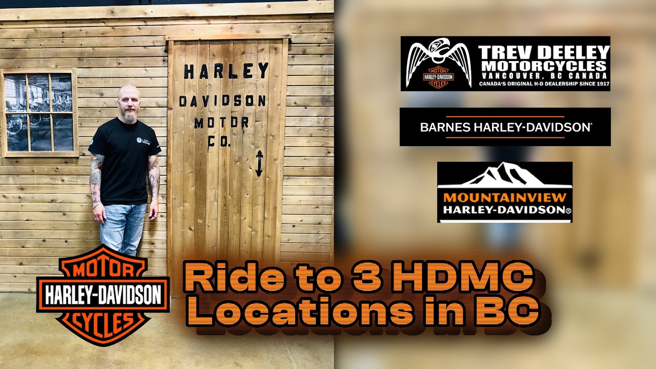Ride to 3 HDMC Locations in BC