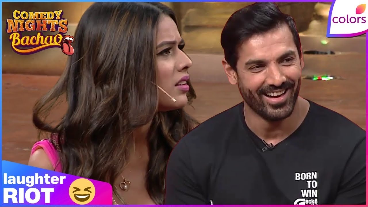 Comedy Nights Bachao | Nia Sharma Wants A Baby From John Abraham | Colors TV