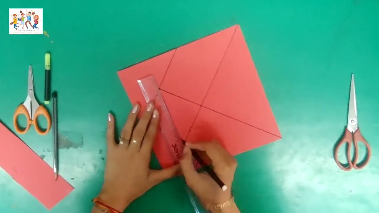 How to make tangram pieces and designs # 7 pieces tangram