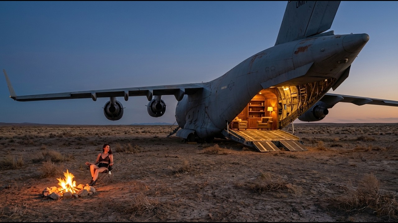 Military Giant to Cozy Shelter – C-17 Globemaster III Restored