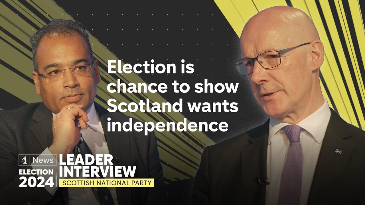 Leader Interviews - John Swinney of the Scottish National Party | Election 2024