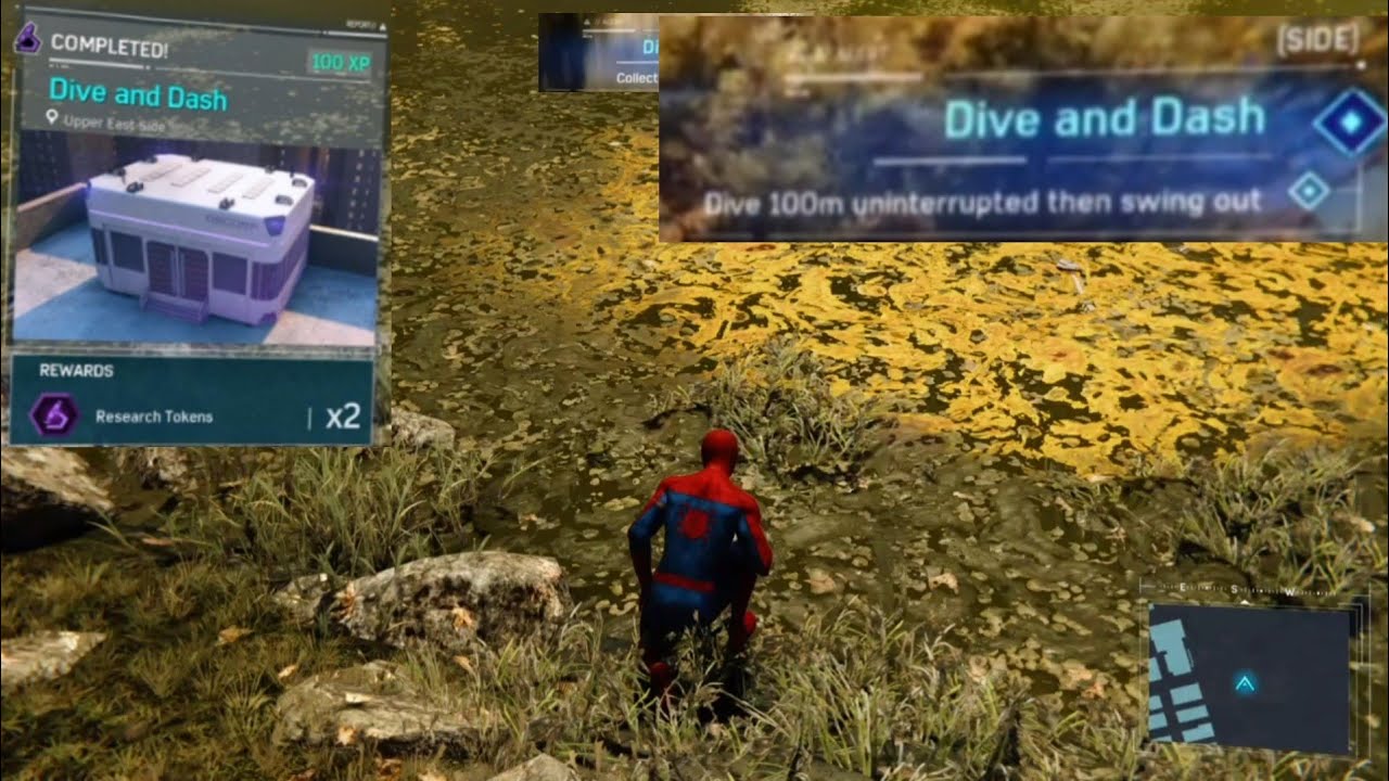 Spider-man Dive and Dash RESEARCH STATION SPIDERMAN PS4 GAME Research Token [Marvel SpiderMan PS4]