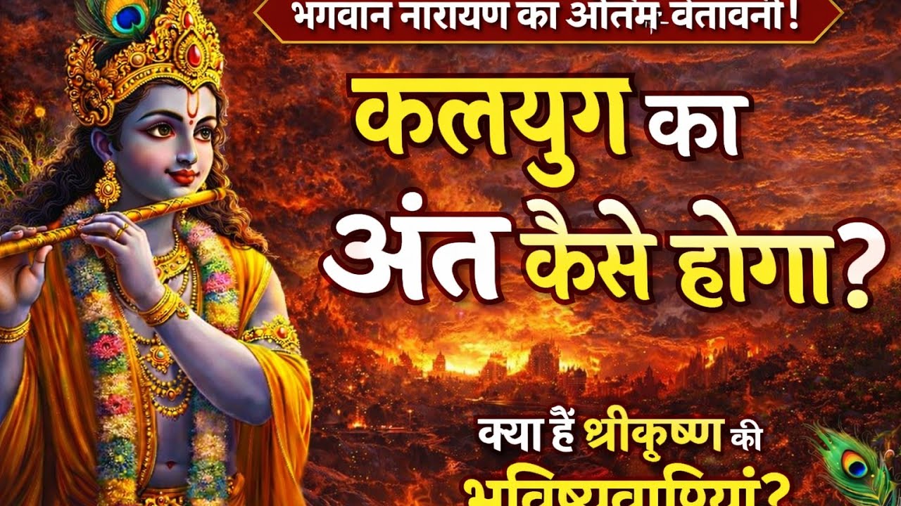 कलयुग का अंत कैसे होगा? श्री कृष्ण ने की कलयुग की भविष्यवाणी l Kalyug l Krishna l Garud Puraan l