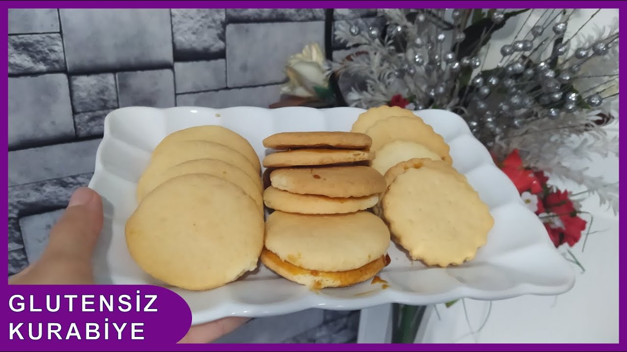 Glutensiz Kurabiye Tarifi | Aynı Hamurdan İki Farklı Kurabiye | Hazırdan Farksız Lezzet| ASMR