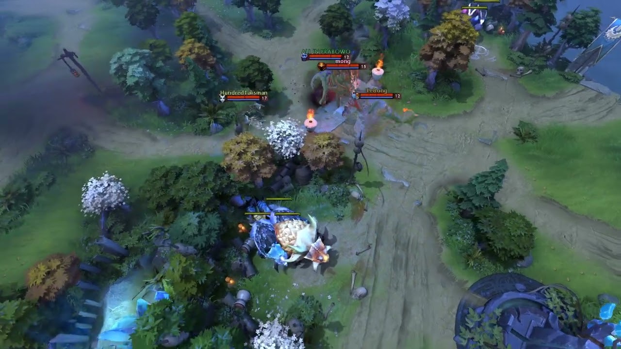 DOTA 2 - Team Gank