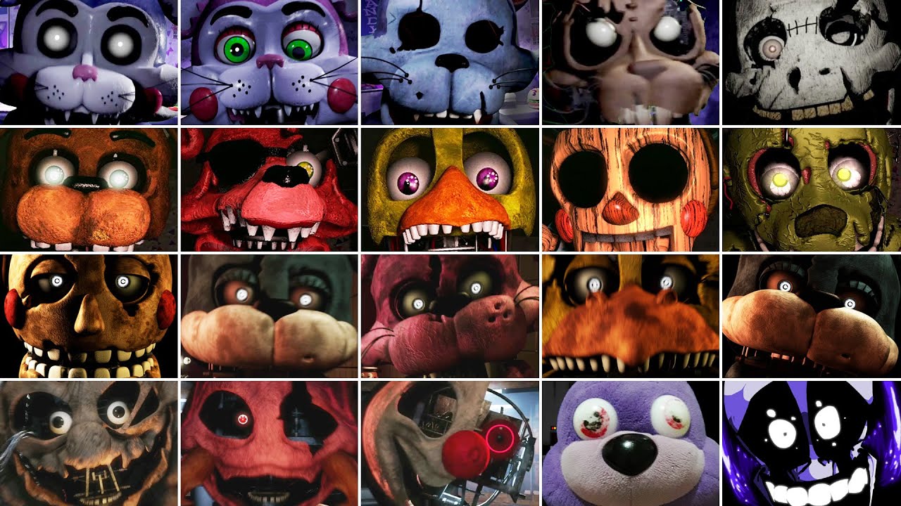 Jumpscares Collection #47 - FNAF 3 Plus, TJOC, TRTF, Candy, Toilet 2, and more!