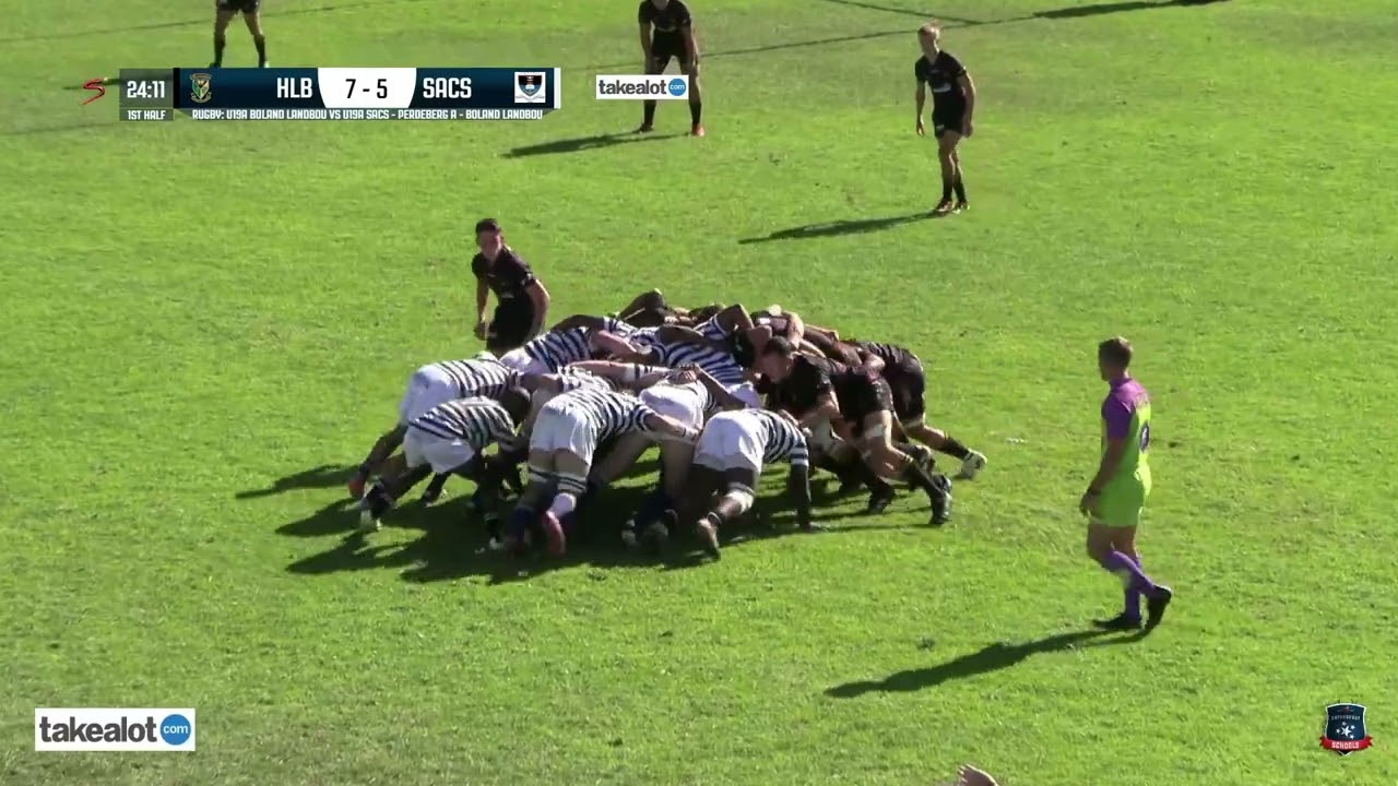 Boland Landbou vs SACS 1st XV - Highlights