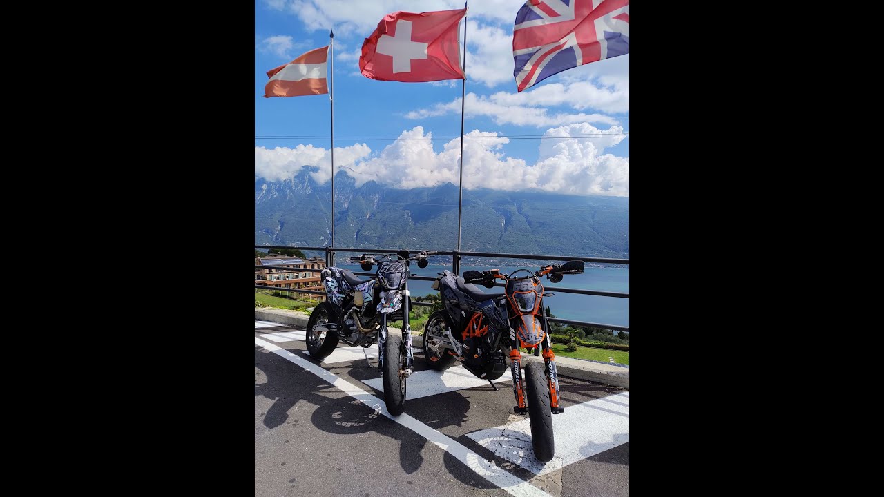 Supermoto in Italy / Vacation 2025 Day 1-3 / Lago Di Garda