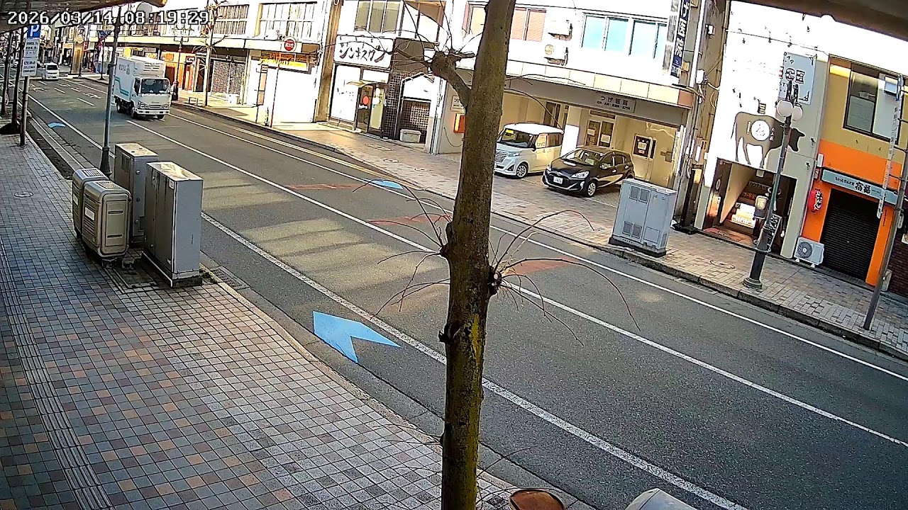山形県山形市香澄町すずらん街ライブカメラ Yamagata Yamagatashi Live camera.world.cam