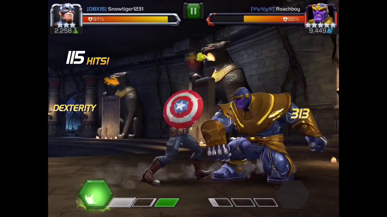 3 Star Captain America WW11 vs 5 Star Thanos