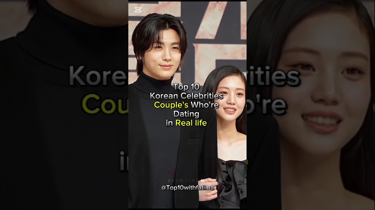 Korean Celebrities who're couples in real Life✨ #iu #leejongsuk #shorts #choiwoobin#sonyejin#hyunbin