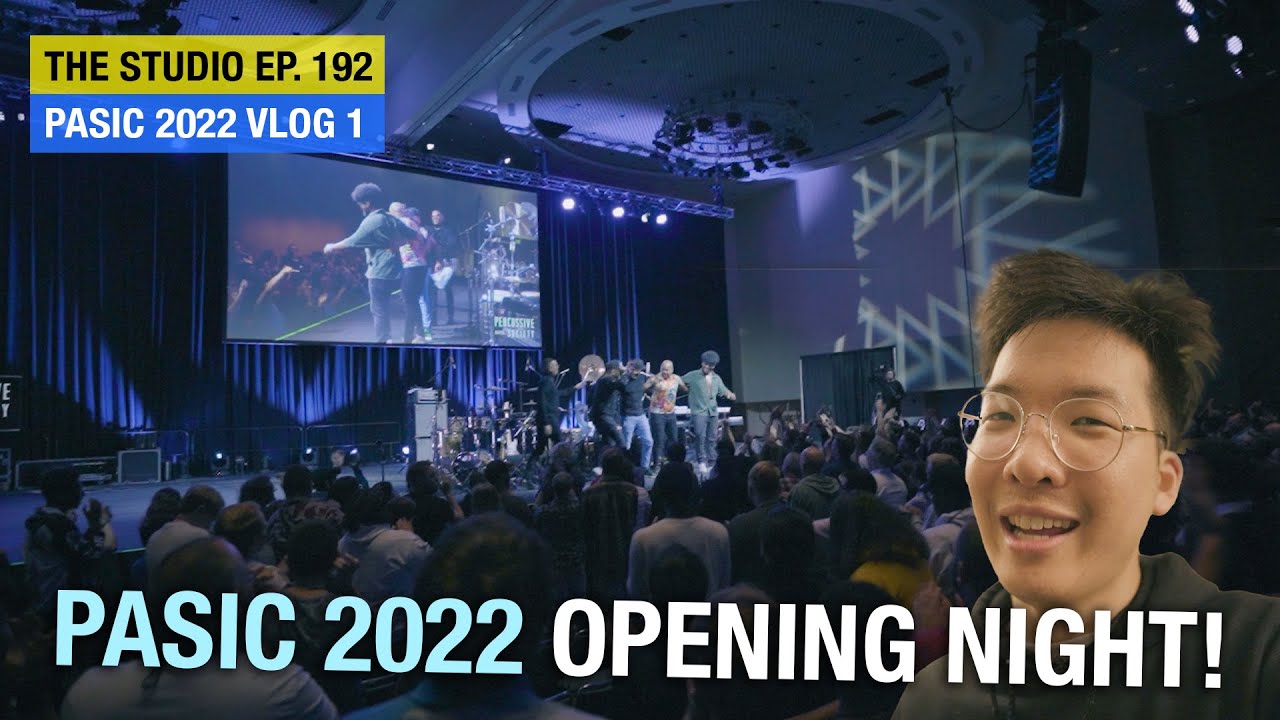I'm back... welcome to the world's largest percussion convention 😳 (PASIC 2022 Day 1)