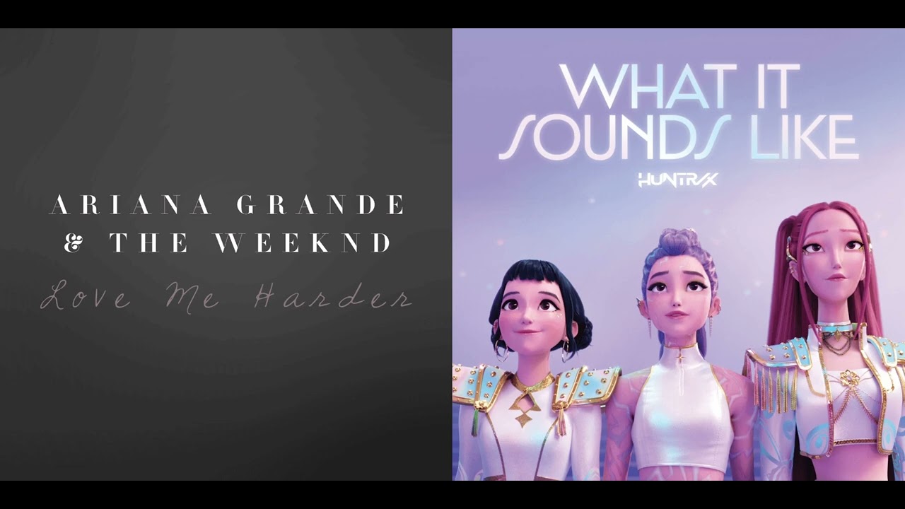 [Happy V-Day!! 🌹 💖 💝 ] Love Me Harder / What It Sounds Like - HUNTR/X vs. Ariana Grande (Mashup)