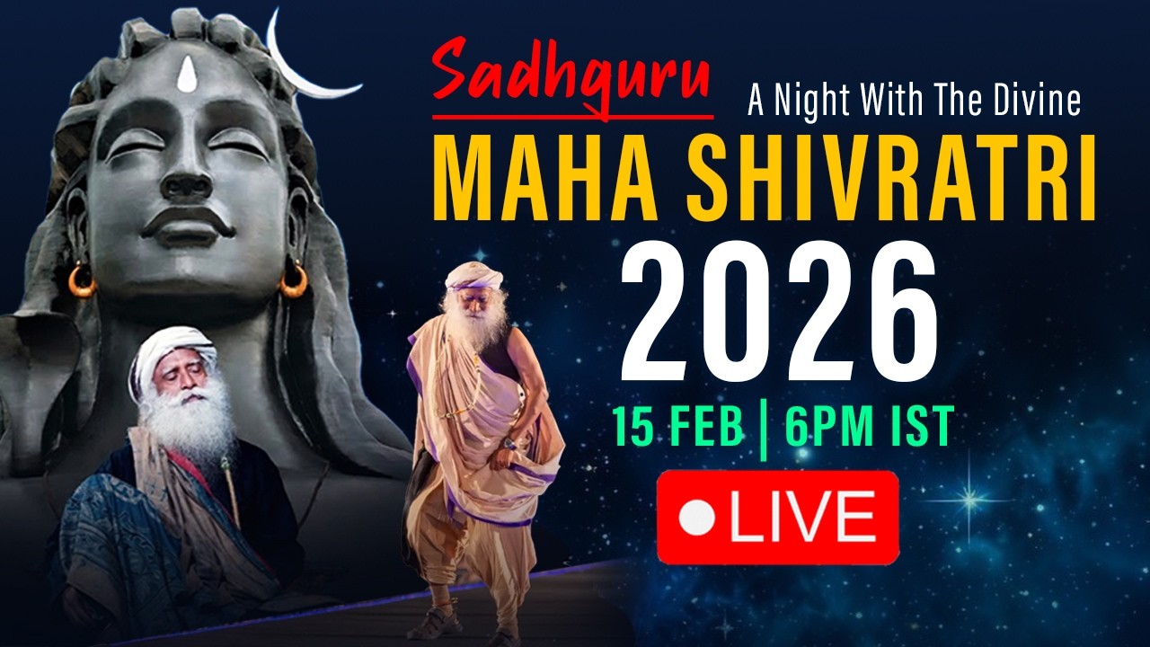 Maha Shivarathri 2026 - Live With Sadhguru | Isha Foundation || Bullet Raj