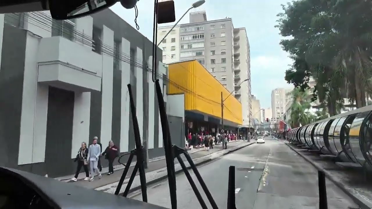 Curitiba PR Brasil - Linha 550 LIGEIRÃO PINHEIRINHO / CARLOS GOMES Ida e Volta