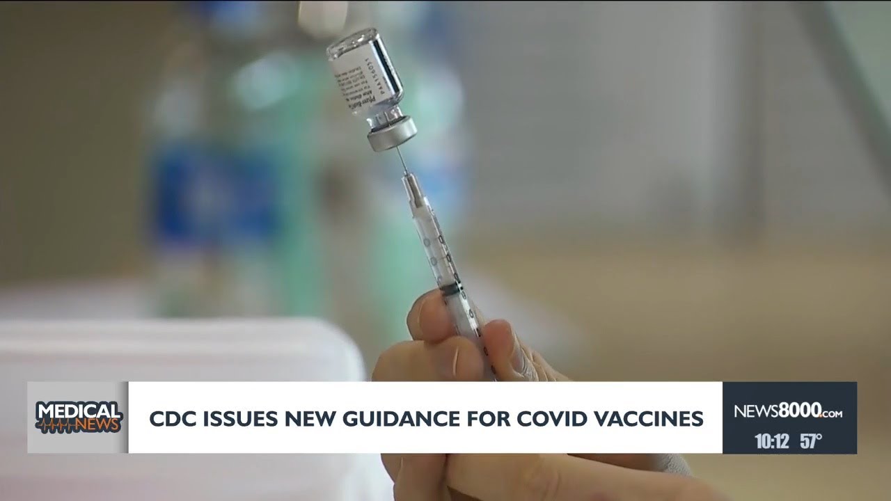 Medical News Headlines: CDC issues new guidance for COVID vaccines