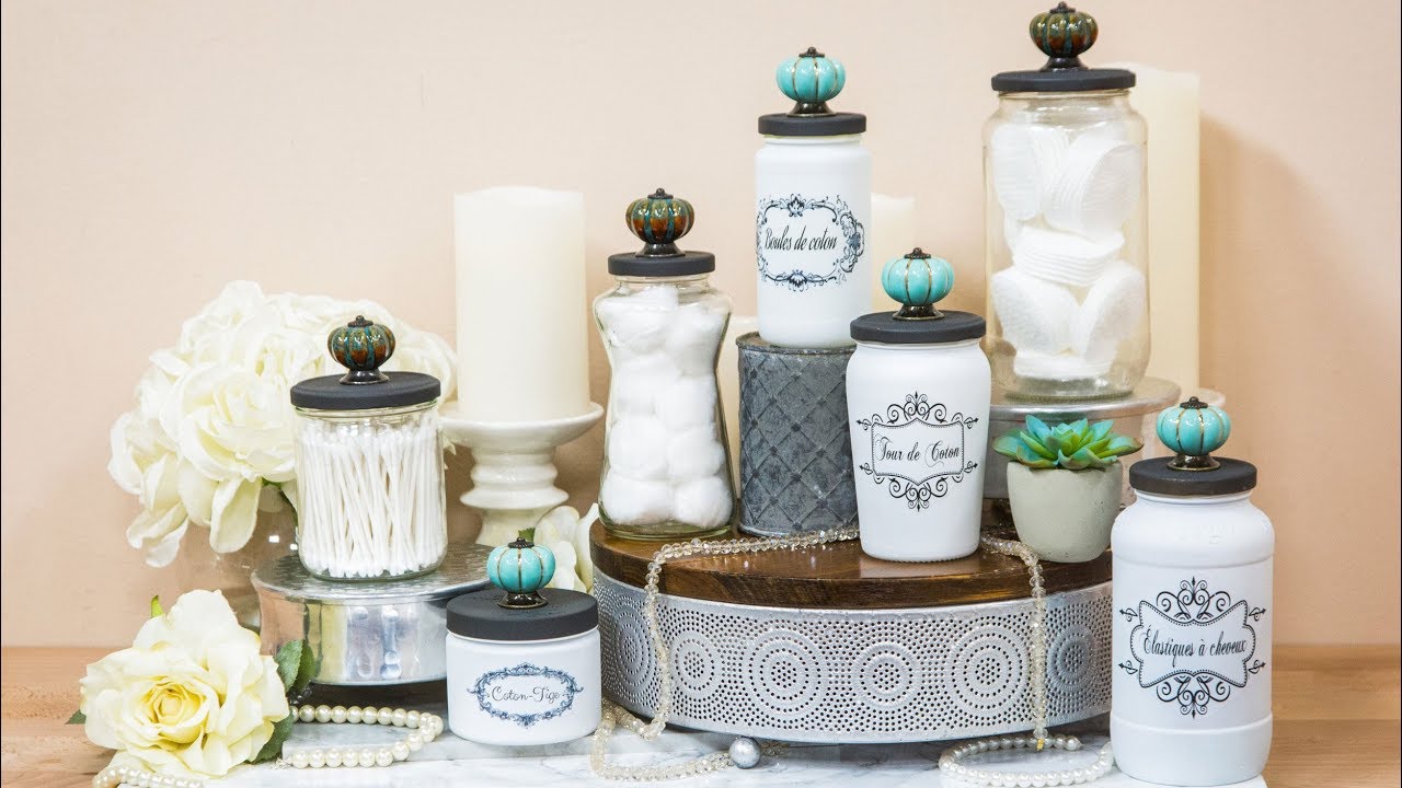 Upcycled Glass Jars - Home & Family