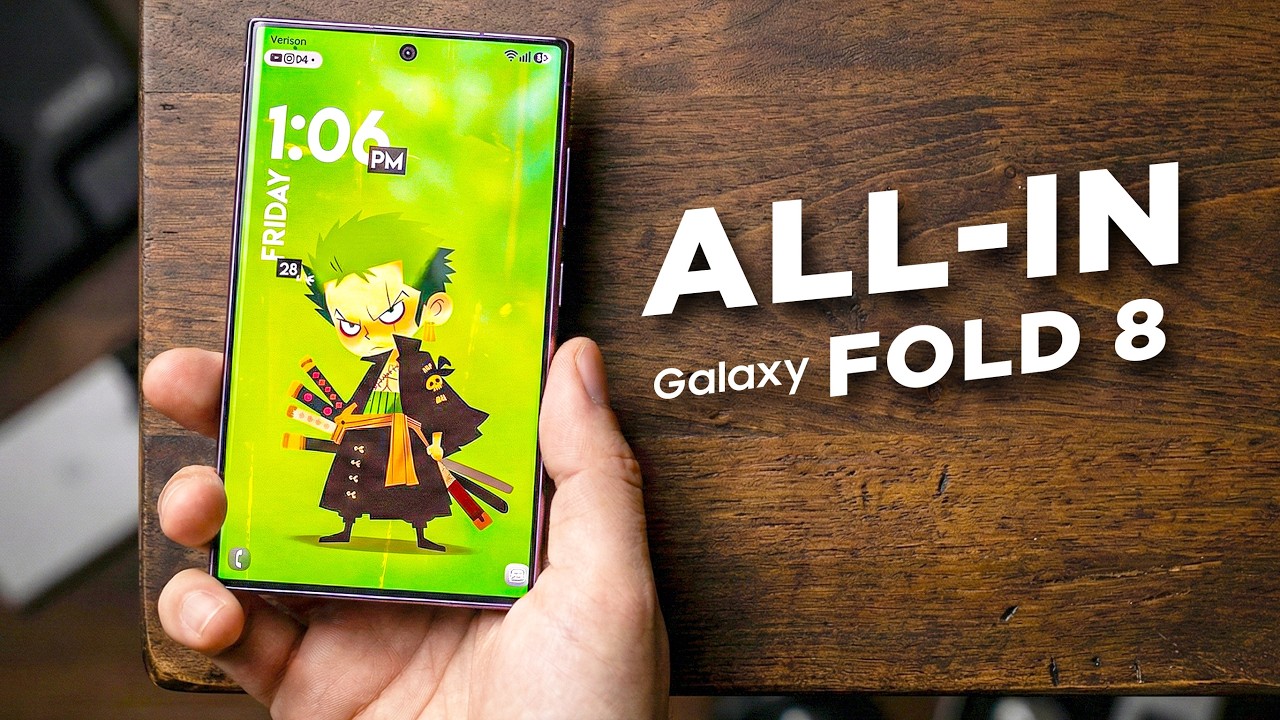 Galaxy Z Fold 8 Wide Official - First Look at the Wide Awake Fold!