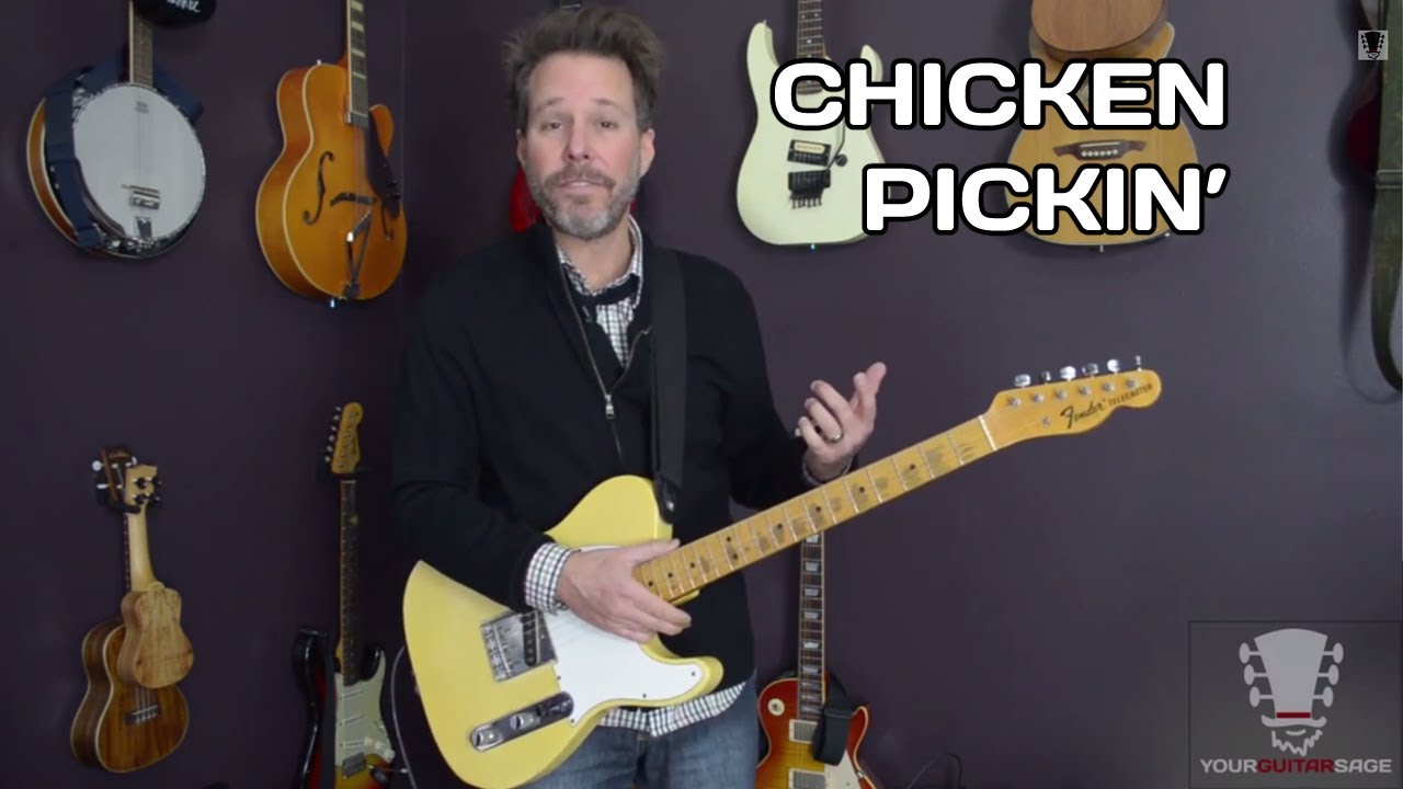 Урок игры на гитаре Chicken Pickin — краткое введение