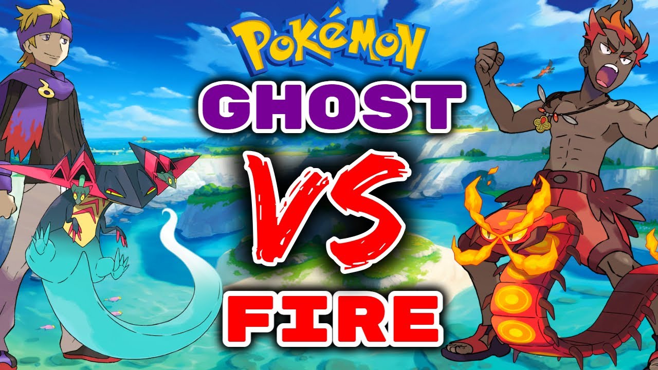 We Only Catch GHOST or FIRE Type Pokemon... Then We FIGHT!