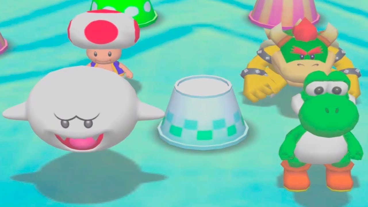 Mario Party 5 - Gameplay Walkthrough - Toad vs Yoshi vs Boo vs Bowser