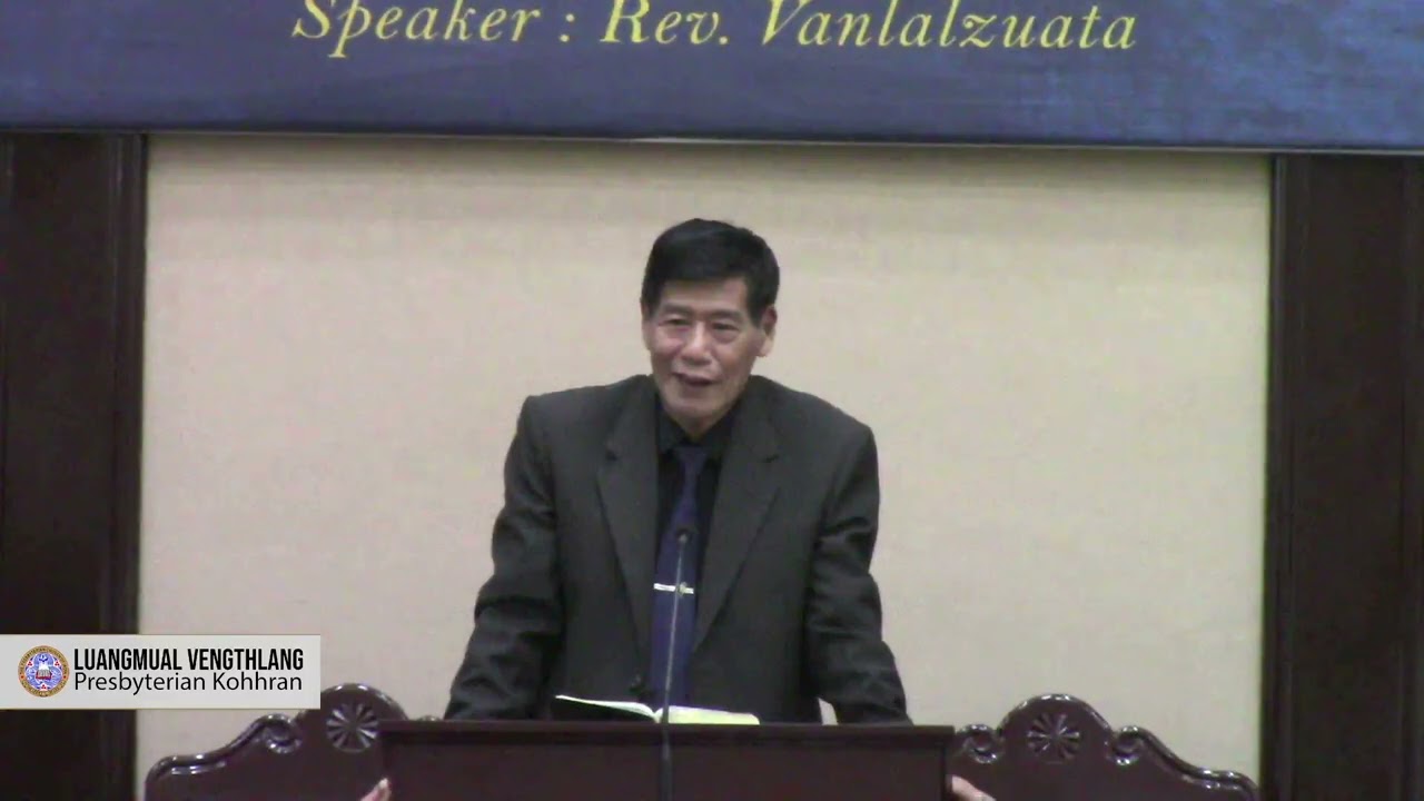 Rev. Vanlalzuata \ Crusade Sermon - 5 “Thlamuanna” \ Luangmual Vengthlang Kohhran
