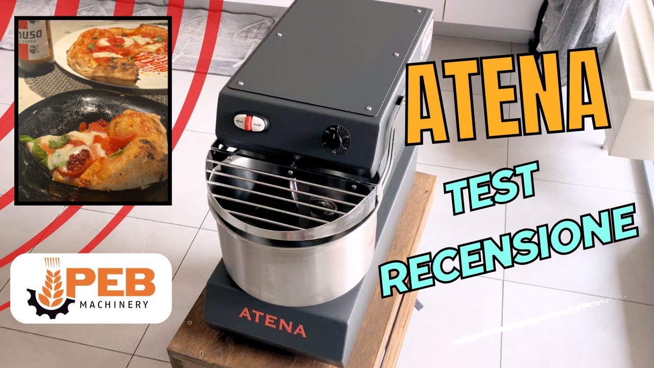 ATENA Impastatrice con NUOVA copertura in acciaio - TEST e RECENSIONE