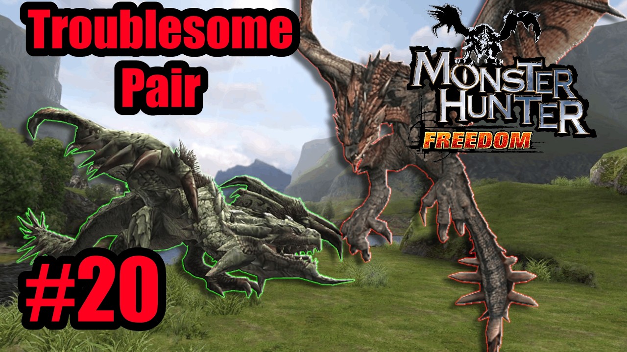 Monster Hunter Freedom #20 A Troublesome Pair