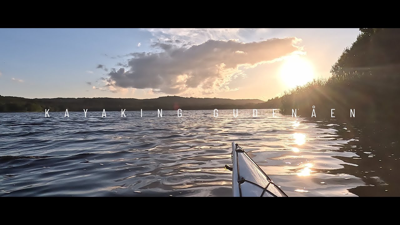 Kayaking Gudenåen