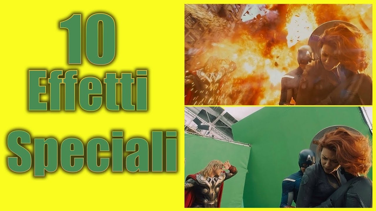 10 Film prima e dopo gli Effetti Speciali