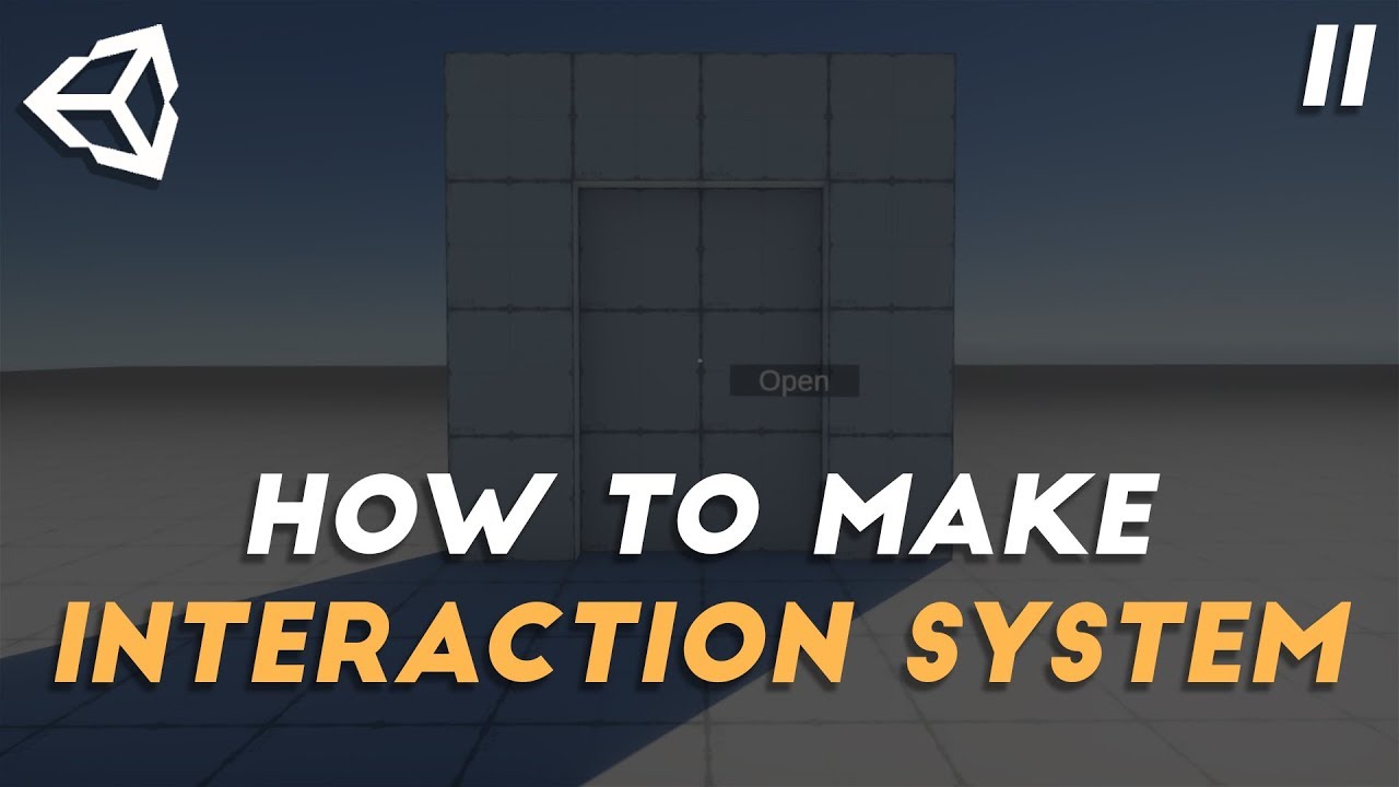 How to make Interaction System in Unity | part 2 Interface