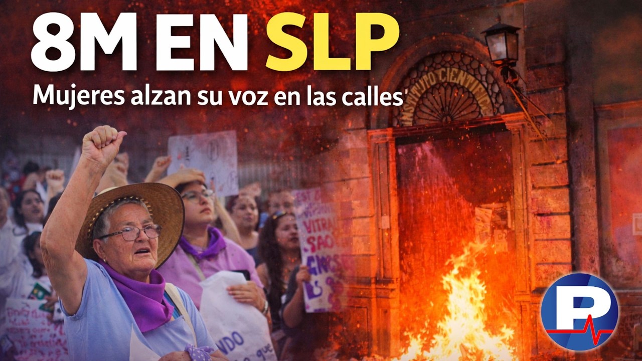 #PulsoAlAire #PulsoOnline | Marcha del 8M en San Luis Potosí