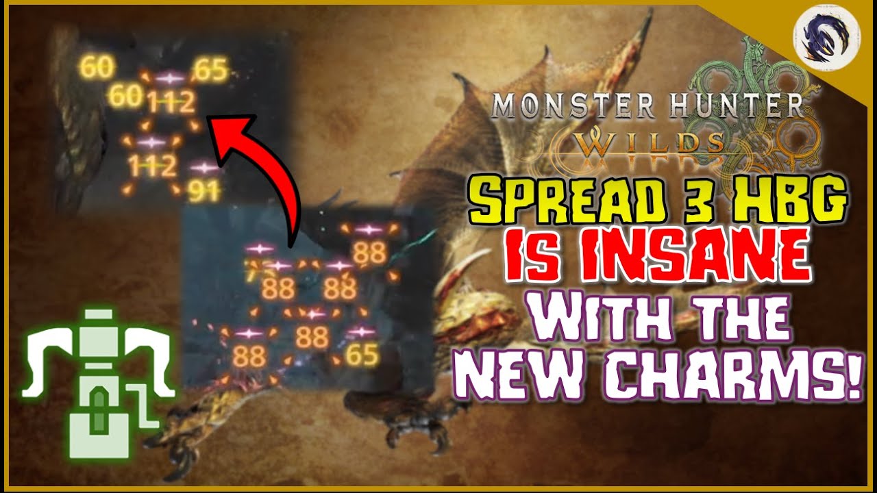 Spread 3 HBG is *SO OP* with *THIS* New Talisman!! [MH Wilds]