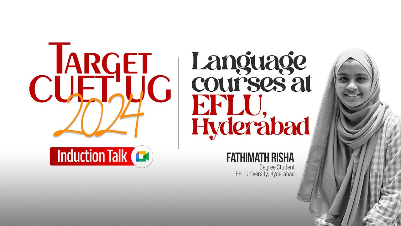 Language Courses in EFLU | Degree in foreign languages | CUET UG