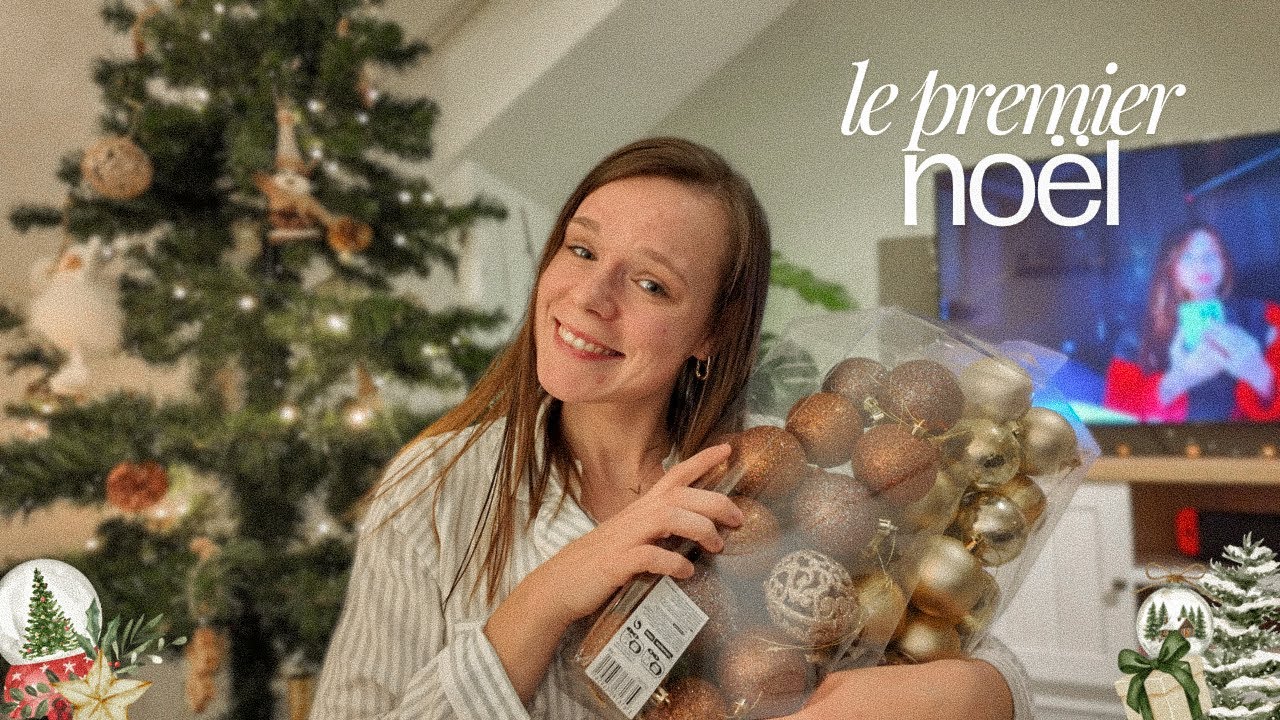 on prépare doucement noël à l'appart 🕯️☃️ | sapin & décorations 🎄