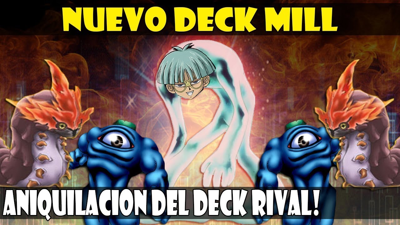 NUEVO DECK MILL 2.0 | HORA DE SEGUIR EL S*DA PETANDO DECKS! - DUEL LINKS