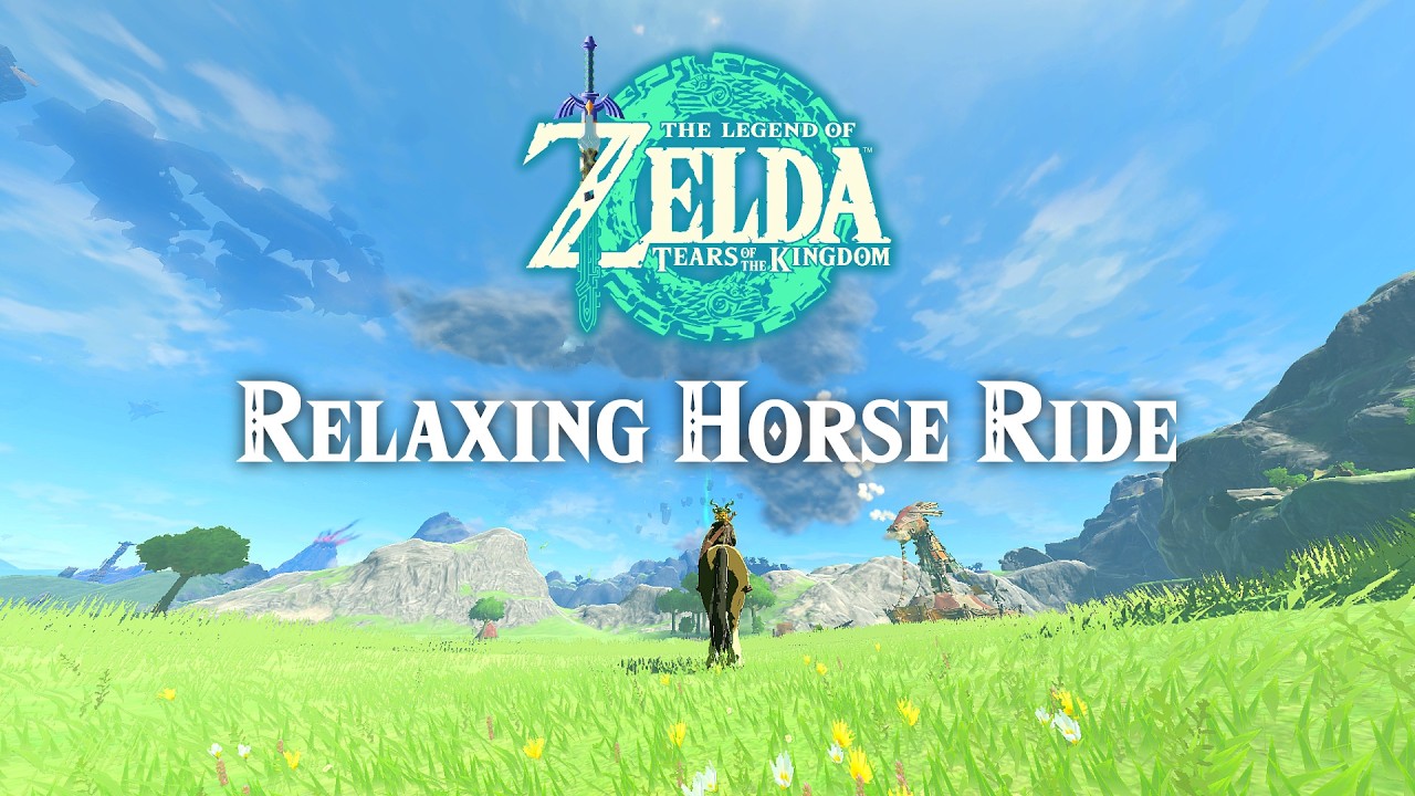 Relaxing Ride Through Hyrule 🐴 | TOTK Ambience