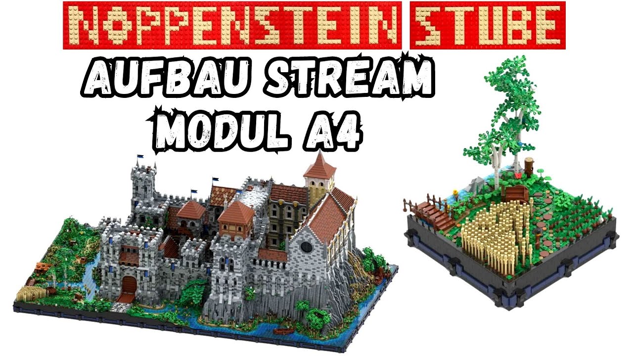 Aufbau Stream Modul A4 Mittelalterliche Burg LesDiy | Von Sir Perceval