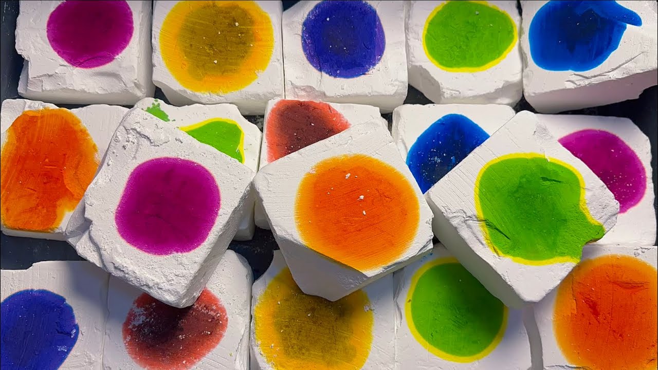 Guess the Color ASMR 🤪 ｜Full Block Crush | Crispy Texture | Crunchy Sand Sounds | Relax & Satisfying